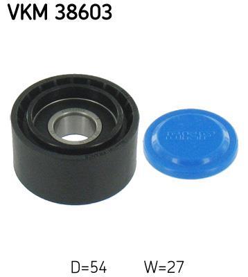 Galet enrouleur de courroie d'accessoire SKF ref. VKM 38603